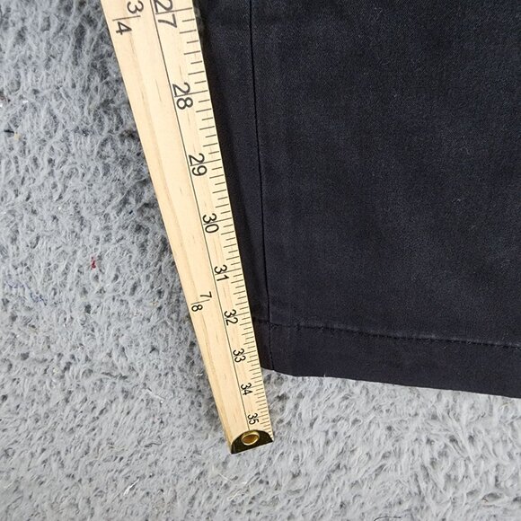 Jachs Pants Mens 31x34 Black Stretch Mid Rise Slim Fit Slim Tapered Leg *NWT* - Picture 7 of 15